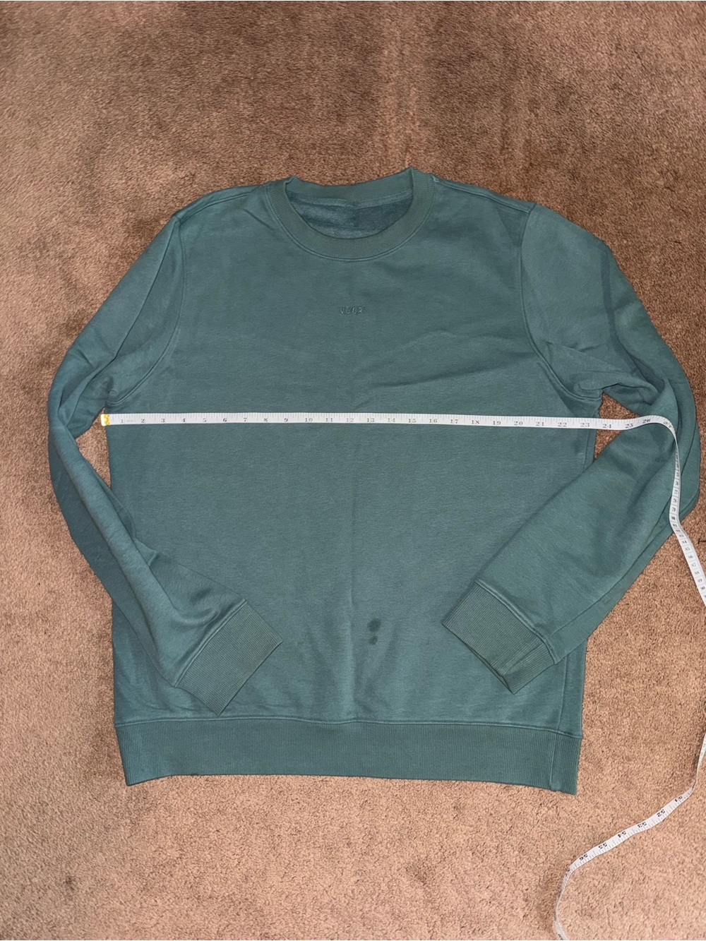 Vuori Forest Green Crewneck Sweater